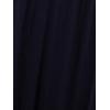 Adrianna Papell Women’s Pleated Knit Crew Neck Dress(Blue Moon)