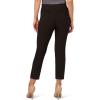 Adrianna Papell Women’s Pull on Pant with Front Slit(Black)