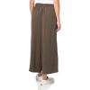 Adrianna Papell Women’s Textured Satin Pull on Pant(Fatigue)
