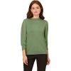 Adrianna Papell Women’s Clip Dot Sleeve Twofer Sweater(Palm Leaf)