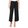 Adrianna Papell Women’s Knit Waist Tie Pull on Pant(Black)