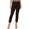 Adrianna Papell Women’s Pull on Pant with Front Slit(Black)
