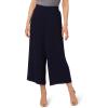Adrianna Papell Women’s Textured Satin Pull on Pant(Blue Moon)