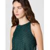 Adrianna Papell Womens Halter Blouson Beaded Gown(Dusty Emerald)