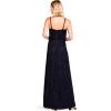 Adrianna Papell Women’s Long Blouson Dress(Black)