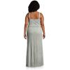 Adrianna Papell Women’s Long Blouson Dress(Frosted Sage)