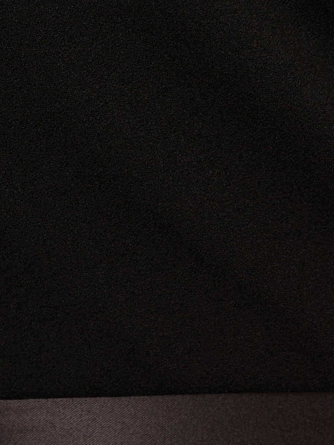 imageAdrianna Papell Womens Knit Crepe Tuxedo Aline DressBlack