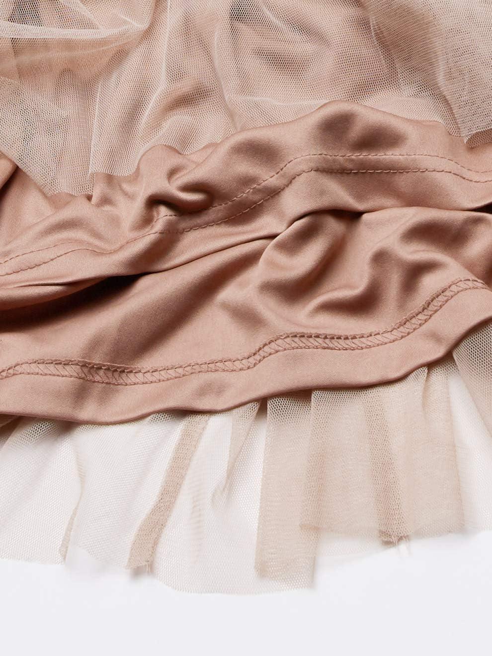 imageAdrianna Papell Womens Plus Size Floor Length Beaded Cap Sleeve VNeck DressNude