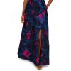Adrianna Papell One Shoulder Floral Jacquard A Line Gown