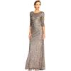Adrianna Papell Women’s Beaded Gown(Lead)