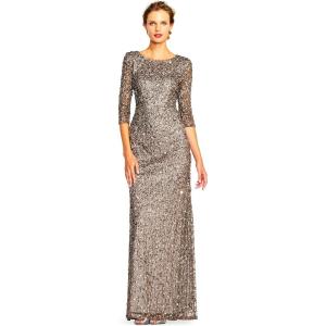 Adrianna Papell Women’s Beaded Gown(Lead)