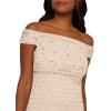Adrianna Papell Bead Pearl Column Dress