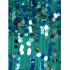 Adrianna Papell Women’s Beaded Halter Long Dress(Exotic Jade)