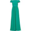 Adrianna Papell Womens Crepe Chiffon Gown(Botanic Green)
