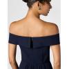 Adrianna Papell Womens Crepe Chiffon Gown(Midnight)