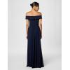 Adrianna Papell Womens Crepe Chiffon Gown(Midnight)