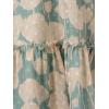 Adrianna Papell Womens Floral Chiffon Tiered Dress(Mint Smoke)