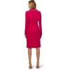 Adrianna Papell Womens Jersey Tuxedo Dress(Brilliant Rose)