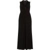 Adrianna Papell Women’s Jersey Tuxedo Gown(Black)