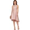 Adrianna Papell Womens Mikado Halter Dress(Bellini)
