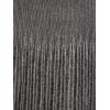 Adrianna Papell Womens Pleated Metallic Ankle Dress(Gunmetal/Black)
