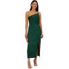 Adrianna Papell Womens Satin Crepe Dress(Deep Forest)