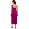 Adrianna Papell Womens Satin Crepe Dress(Wild Magenta)