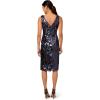 Hailey by Adrianna Papell Women’s Sequin Sheath Dress(Navy)