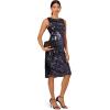 Hailey by Adrianna Papell Women’s Sequin Sheath Dress(Navy)