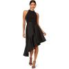 Adrianna Papell Crepe Combo Taffeta Dress