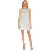 Adrianna Papell Women’s Beaded Trapeze Dress(Ivory)