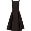 Adrianna Papell Women’s Sleeveless Mid-Length Party Dress with V-Back, Black, 10