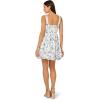 Adrianna Papell Women’s Baby Shower Brunch Day to Dinner Vacation Weekend Dress(Ivory/Blue Multi)