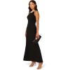 Adrianna Papell Women’s Beaded Halter Gown(Black)