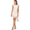 Adrianna Papell Women’s Lace Sheath Dress(Ivory)