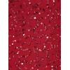 Adrianna Papell Womens One Shoulder Beaded Dress(Cranberry)