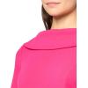 Adrianna Papell Womens Roll Neck Sheath with V Back(Geranium)