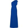 Adrianna Papell Womens Stretch Crepe Long Dress(Violet Cobalt)