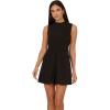 Adrianna Papell Womens Peplum Romper(Black)