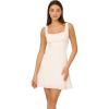 Adrianna Papell Womens Scallop Scuba Short Dress(Ivory)