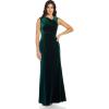 Adrianna Papell Womens Velvet Mermaid Gown(Hunter)