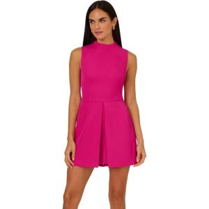 Adrianna Papell Womens Peplum Romper(Cosmo Pink)