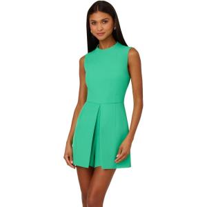 Adrianna Papell Womens Peplum Romper(Flora Green)