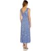 Adrianna Papell Womens Beaded Ankle Length Dress(French Blue)