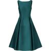 Adrianna Papell Women’s Sleeveless Tea Length Dress, Lily Teal, 10
