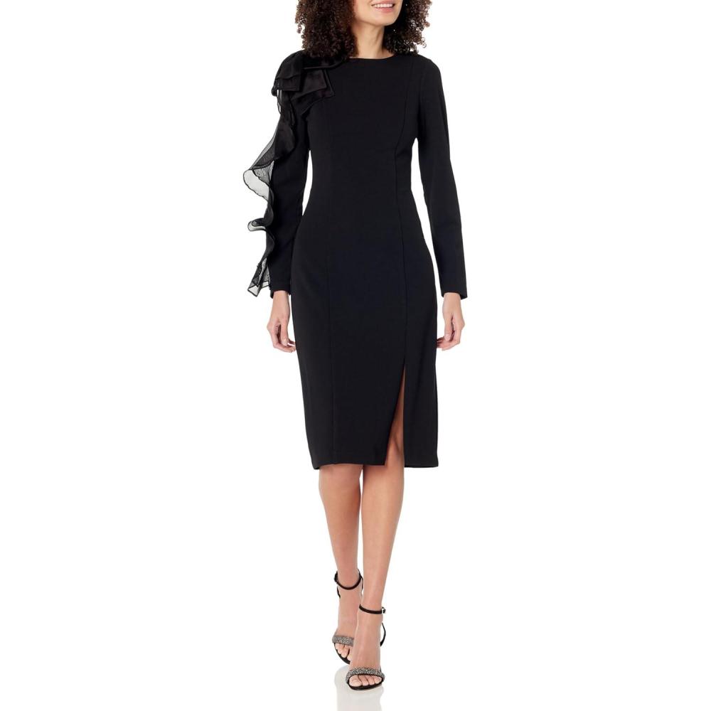 imageWomens Midi Cocktail DressBlack