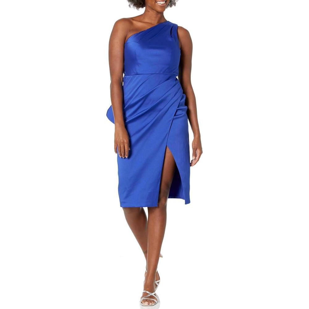 imageWomens One Shoulder Cocktail DressRoyal Sapphire