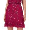 Adrianna Papell Beaded Halter Dress Dress(Magenta)