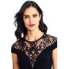 Adrianna Papell Sequin Jersey Dress Dress(Black)