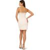 Adrianna Papell Women’s Beaded Sleeveless Dress(Ivory)